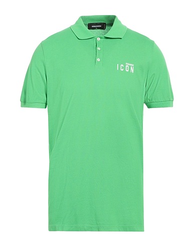 DSQUARED2 Polo shirt Green 100% Cotton