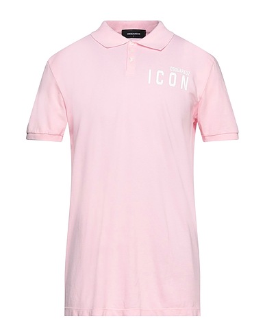 DSQUARED2 Polo shirt Pink 100% Cotton
