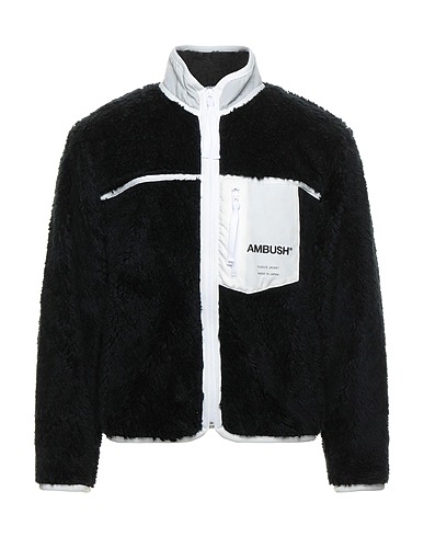 AMBUSH Teddy Coat Black 70% Acrylic, 15% Polyester, 15% Cotton