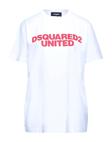 DSQUARED2 Ｔシャツ ホワイト コットン 100%