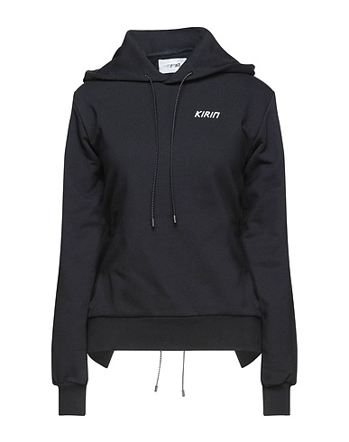 KIRIN PEGGY GOU Felpa Nero 100% Cotone, Elastan, Poliestere