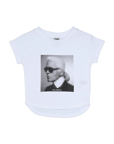 KARL LAGERFELD T-shirt White 100% Cotton