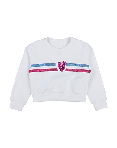LOVE THERAPY Sweatshirt White 100% Cotton