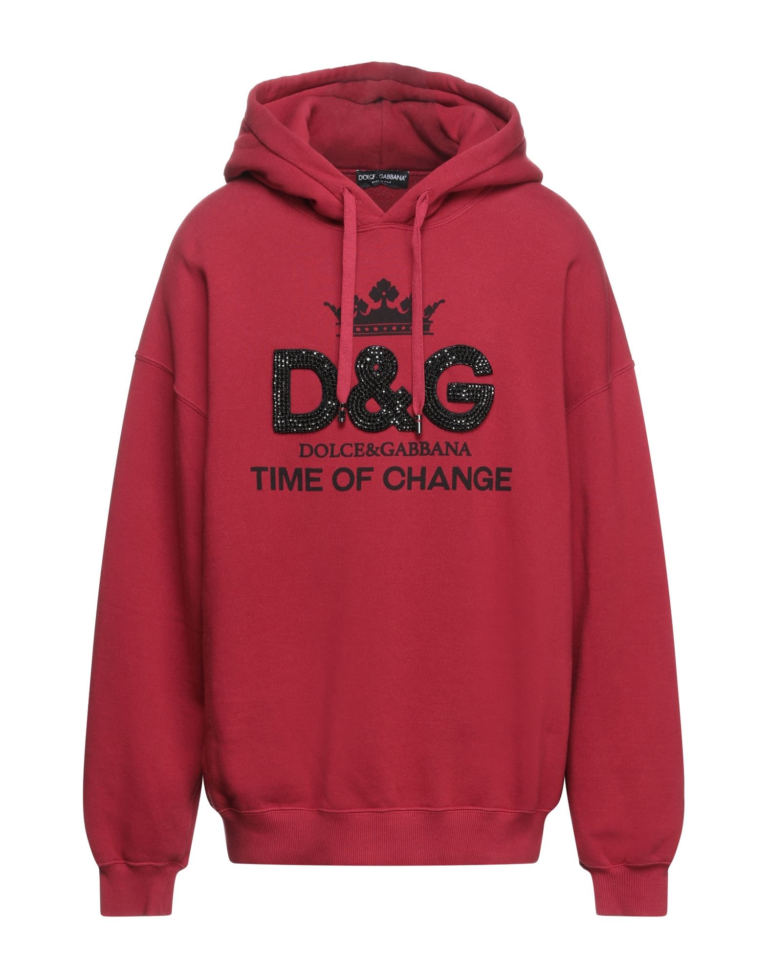 DOLCE&GABBANA クイーンロゴ深紅スウェットパーカー Shop DOLCE&GABBANA on Sale at BeyondStyle – Get 69% Off