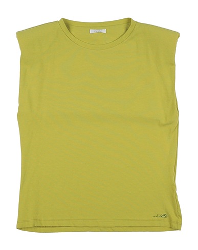 L:Ú L:Ú by MISS GRANT Canotta Verde lime 96% Cotone, 4% Elastan