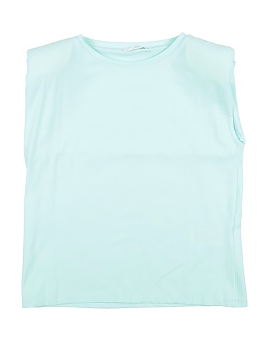 L:Ú L:Ú by MISS GRANT Débardeur Turquoise 96% Coton, 4% Élasthanne