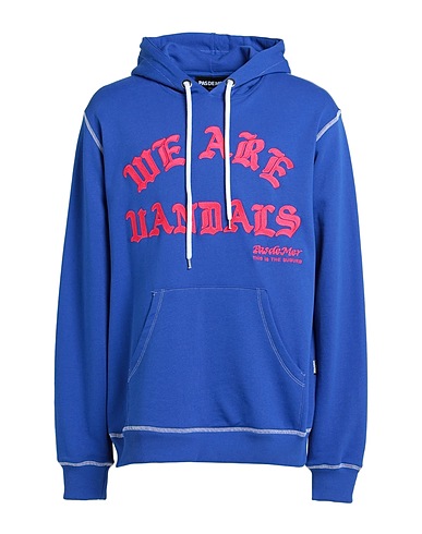 PAS DE MER Felpa WAV HOODY
 Blu china 100% Cotone