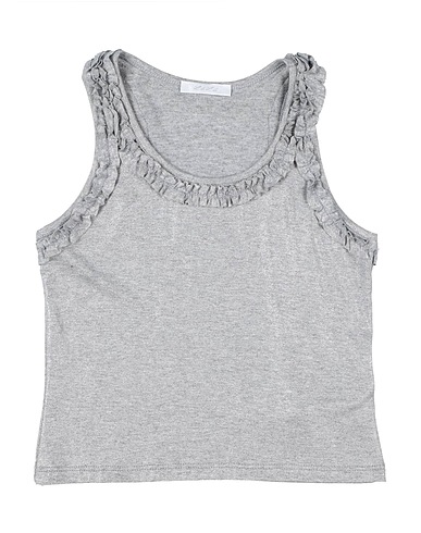 L:Ú L:Ú by MISS GRANT T-shirt Grey 94% Viscose, 6% Elastane