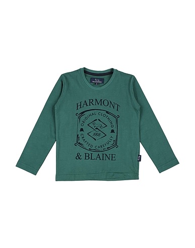 HARMONT & BLAINE T-shirt Green 100% Cotton