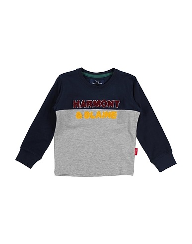 HARMONT & BLAINE T-shirt Light grey 100% Cotton