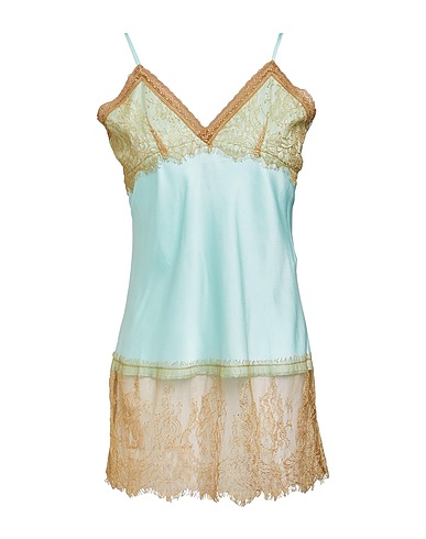 MY TWIN TWINSET Camisole Verde chiaro 100% Poliestere, Poliammide, Elastan