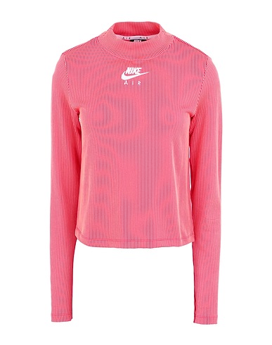 NIKE T-shirt  AIR LONG SLEEVE MOCK
 Pink 53% Nylon, 45% Polyester, 2% Elastane