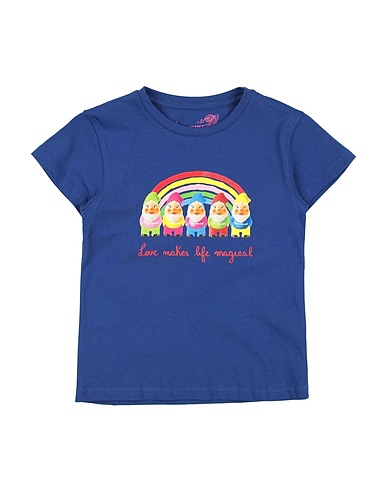 LOVE THERAPY T-shirt Blue 100% Cotton