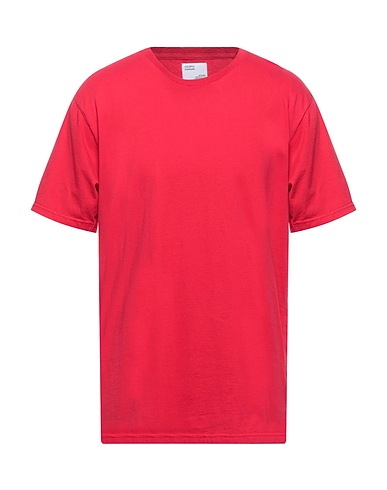 COLORFUL STANDARD T-shirt Rosso 100% Cotone organico