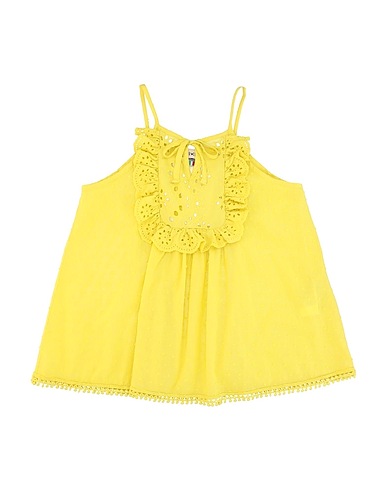 DIXIE Tank top Yellow 100% Cotton