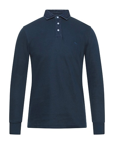 HARMONT & BLAINE Polo Blu notte 100% Cotone