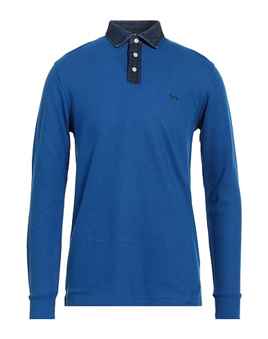 HARMONT & BLAINE Polo shirt Blue 100% Cotton