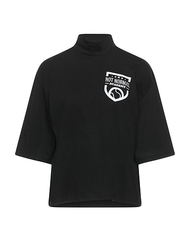 NOT NORMAL T-shirt Black 100% Cotton
