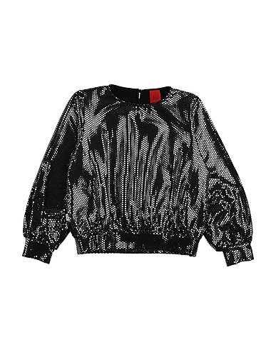 JIJIL JOLIE Sweatshirt Black 94% Cotton, 6% Elastane