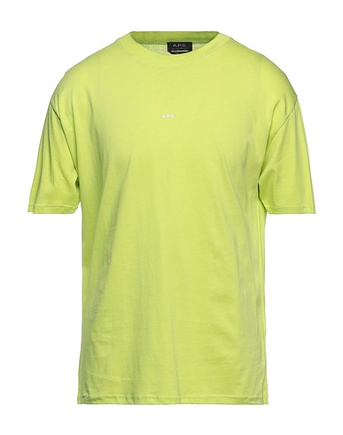 A.P.C. Basic T-Shirt Lime green 100% Cotton