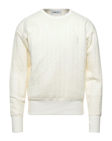 AMBUSH Sweatshirt Ivory 100% Polyester, Cotton, Polyurethane, Viscose