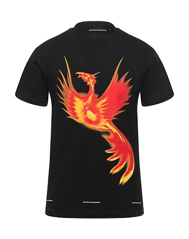 UNITED STANDARD T-shirt Black 100% Cotton