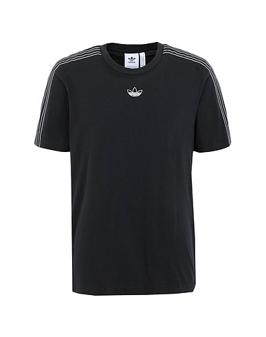 ADIDAS ORIGINALS T-shirt SPRT 3 STRIPE T

 Black 100% Cotton