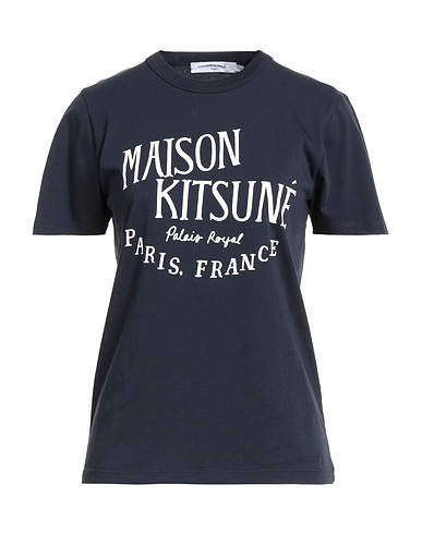 MAISON KITSUNÉ T-shirt Midnight blue 100% Cotton