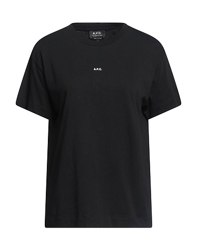 A.P.C. Basic T-Shirt Schwarz 100% Baumwolle