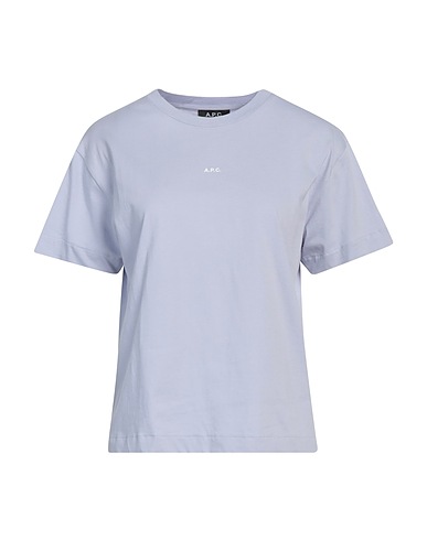 A.P.C. Basic T-Shirt Lilac 100% Cotton