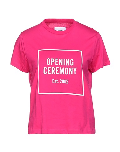OPENING CEREMONY T-shirt Fuchsia 100% Cotton