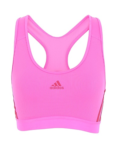 ADIDAS Top BT 3S RIB BRA
 Fuchsia 80% Recycled polyester, 20% Elastane