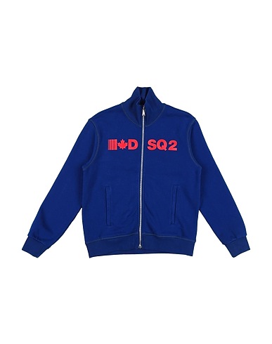 DSQUARED2 Sweatshirt Blue 100% Cotton, Elastane