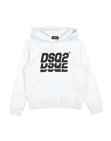 DSQUARED2 Sweatshirt White 100% Cotton, Elastane