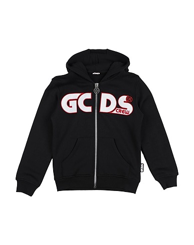 GCDS MINI Sweatshirt Schwarz 100% Baumwolle