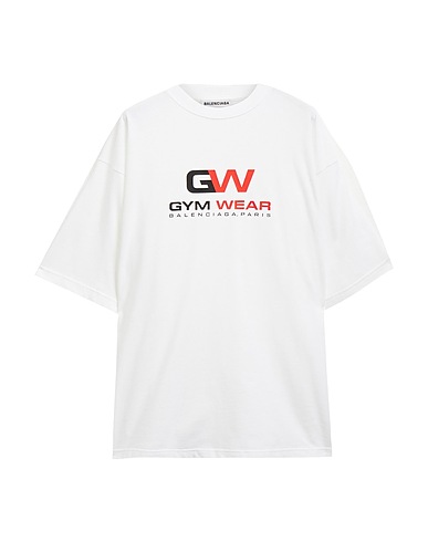 BALENCIAGA T-shirt White 100% Cotton