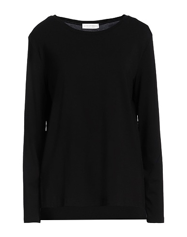 LE TRICOT PERUGIA T-shirt Nero 96% Viscosa, 4% Elastan