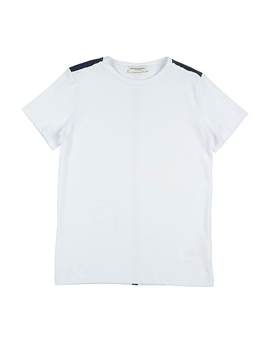 PAOLO PECORA T-shirt White 95% Cotton, 5% Elastane
