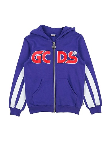 GCDS MINI Sudadera Morado 100% Algodón