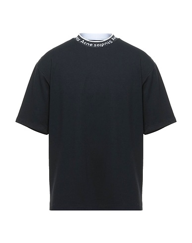 ACNE STUDIOS T-shirt Black 67% Viscose, 27% Nylon, 6% Elastane