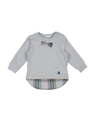 PEUTEREY T-shirt Grey 92% Cotton, 8% Elastane