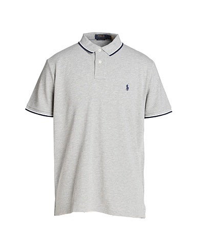 POLO RALPH LAUREN Polo CUSTOM SLIM FIT MESH POLO SHIRT
 Grigio 100% Cotone
