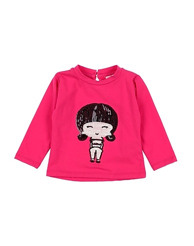FUN & FUN T-shirt Fucsia 95% Cotone, 5% Elastan