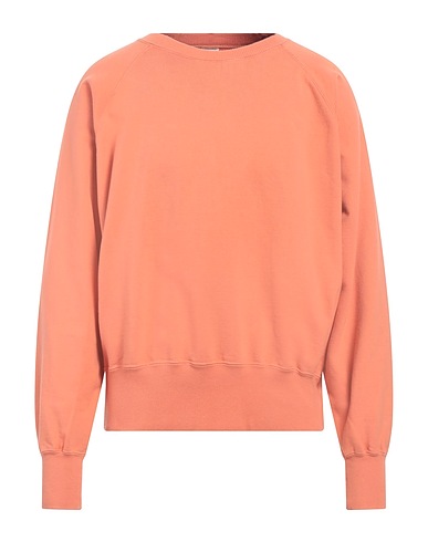 EDWIN Sweatshirt Salmon pink 100% Cotton
