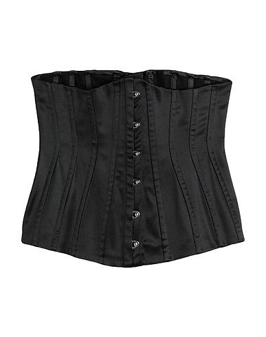 DOLCE&GABBANA Bustier Black 63% Silk, 31% Polyamide, 6% Elastane