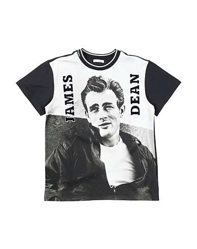 DOLCE&GABBANA T-shirt Black 100% Cotton, PVC - Polyvinyl chloride, Elastane