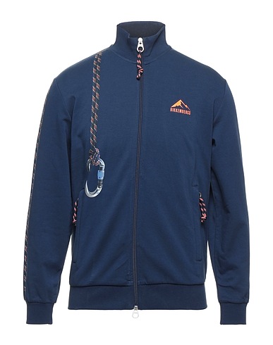 BIKKEMBERGS Felpa Blu 96% Cotone, 4% Elastan