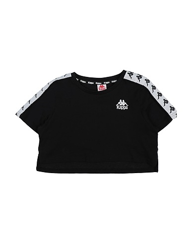 KAPPA T-shirt Black 100% Cotton