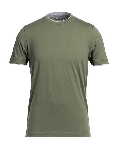 VENGERA T-shirt Military green 100% Cotton