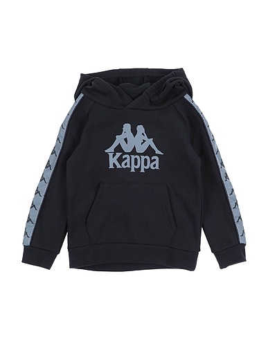 KAPPA Hooded track jacket  Black 60% Cotton, 40% Polyester